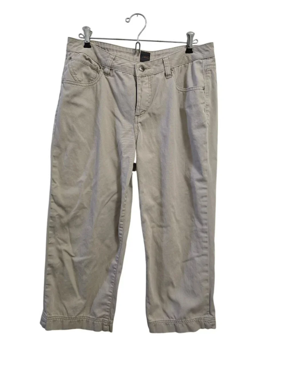 JAG Womens Size 10 Beige Capri Pants Classic Fit Comfortable - Picture 2 of 10